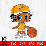 Utah Jazz Betty Boop NBA 9 Svg Eps Dxf Png File, NBA svg, Digital Download, Instant Download