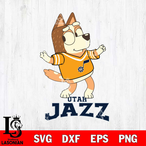 Utah Jazz Chilli Dance Svg Eps Dxf Png File, Digital Download, Instant Download