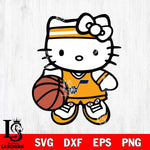 Utah Jazz Hello Kitty basketball Svg Eps Dxf Png File, Digital Download, Instant Download