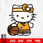 Utah Jazz Hello Kitty basketball 3 Svg Eps Dxf Png File, Digital Download, Instant Download