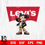 Utah Jazz Levis Mickey Mouse Svg Eps Dxf Png File, Digital Download, Instant Download