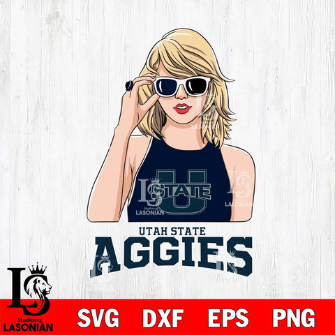 Utah State Aggies And Taylor Swift Fan Svg Eps Dxf Png File, Digital Download, Instant Download