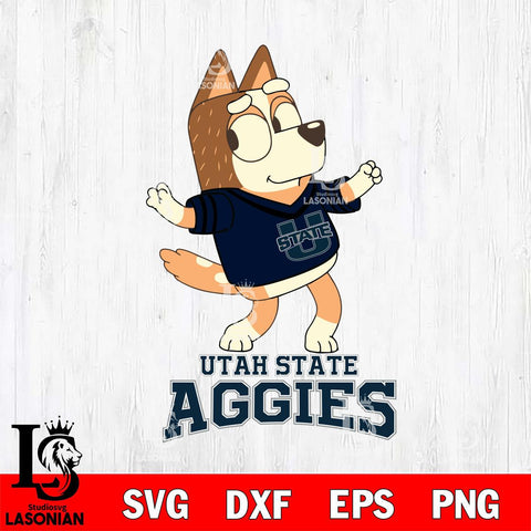 Utah State Aggies Chilli Dance Svg Eps Dxf Png File, Digital Download, Instant Download