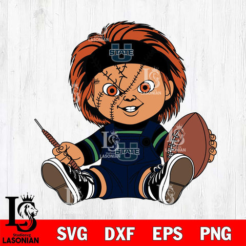 Utah State Aggies Chucky Horror 9 Svg Eps Dxf Png File, NCAA svg, Digital Download, Instant Download