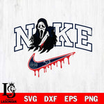 Utah State Aggies Ghostface Nike Svg Eps Dxf Png File, Digital Download, Instant Download