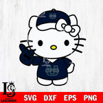 Utah State Aggies Hello Kitty sport 5 Svg Eps Dxf Png File, NCAA svg, Digital Download, Instant Download