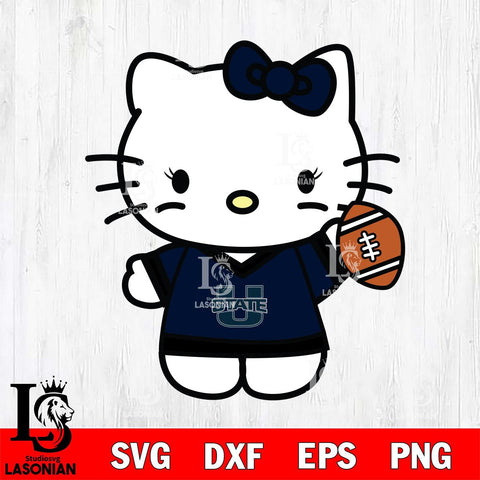 Utah State Aggies Hello Kitty sport 7 Svg Eps Dxf Png File, NCAA svg, Digital Download, Instant Download