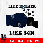 Utah State Aggies Like Father Like Son Svg Eps Dxf Png File, Digital Download, Instant Download