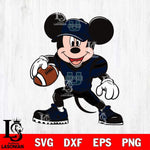 Utah State Aggies Mickey Mouse Svg Eps Dxf Png File, NCAA svg, Digital Download, Instant Download