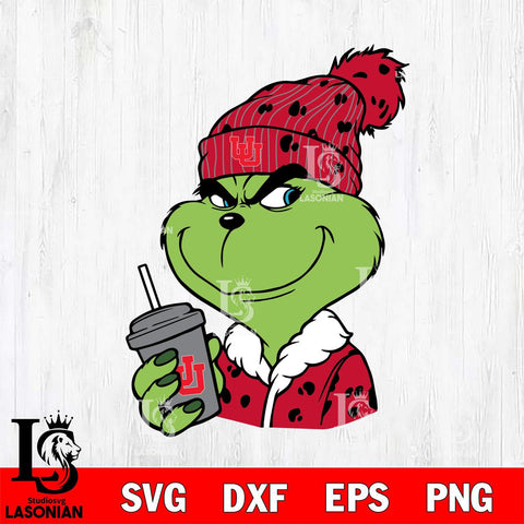 Utah Utes Boujee Grinch 3 Svg Eps Dxf Png File, Digital Download, Instant Download