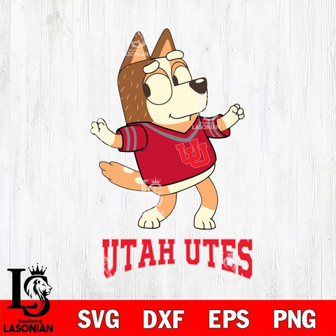 Utah Utes Chilli Dance Svg Eps Dxf Png File, Digital Download, Instant Download