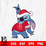 Utah Utes Disney Lilo & Stitch Christmas Svg Eps Dxf Png File, Digital Download, Instant Download