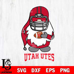 Utah Utes Gnomes Christmas Svg Eps Dxf Png File, Digital Download, Instant Download