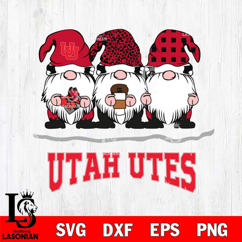 Utah Utes Gnomes Coffee Svg Eps Dxf Png File, Digital Download, Instant Download