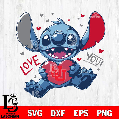 Utah Utes Stitch Love Svg Eps Dxf Png File, NCAA svg, Digital Download, Instant Download