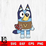 Vanderbilt Commodores Bluey 2 Svg Eps Dxf Png File, Digital Download, Instant Download