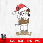 Vanderbilt Commodores Christmas Bluey Jack Sport Cut Files,Bluey Cricut,Christmas Svg , Bluey svg , Digital Download, dxf eps png pdf file