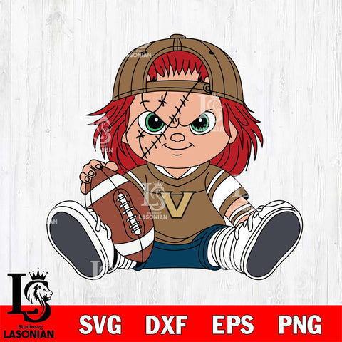 Vanderbilt Commodores Chucky Horror 11 Svg Eps Dxf Png File, NCAA svg, Digital Download, Instant Download