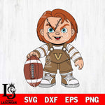 Vanderbilt Commodores Chucky Horror 7 Svg Eps Dxf Png File, NCAA svg, Digital Download, Instant Download