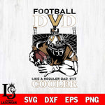 Vanderbilt Commodores Football Dad Cooler Svg Eps Dxf Png File, Digital Download, Instant Download