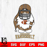 Vanderbilt Commodores Gnomes Christmas Svg Eps Dxf Png File, Digital Download, Instant Download