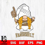 Vanderbilt Commodores Gnomes Fan Svg Eps Dxf Png File, Digital Download, Instant Download