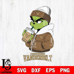 Vanderbilt Commodores Grinch Bougie Sport Svg Eps Dxf Png File, Digital Download, Instant Download