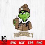 Vanderbilt Commodores Grinch Football Christmas Cut Files Cricut, Svg Dxf Eps Png file, Digital download , Silhouette