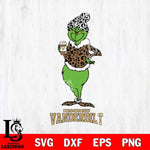 Vanderbilt Commodores Grinch Leopard Coffee Svg Eps Dxf Png File, Digital Download, Instant Download