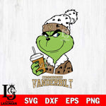 Vanderbilt Commodores Grinch hat Svg Eps Dxf Png File, Digital Download, Instant Download