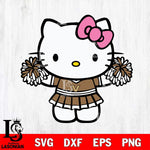 Vanderbilt Commodores Hello Kitty Cheerleader 9 Svg Eps Dxf Png File, Digital Download, Instant Download