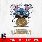 Vanderbilt Commodores Stitch Horror Halloween Svg Eps Dxf Png File, Digital Download, Instant Download