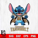 Vanderbilt Commodores Stitch Vampire halloween Svg Eps Dxf Png File, NCAA svg, Digital Download, Instant Download