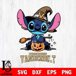 Vanderbilt Commodores Stitch witch Svg Eps Dxf Png File, NCAA svg, Digital Download, Instant Download