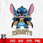 Vegas Golden Knights Stitch Vampire halloween Svg Eps Dxf Png File, NHL svg, Digital Download, Instant Download