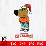 Virginia Cavaliers Chill Guy Christmas Svg Eps Dxf Png File,NCAA Svg Files,Chill Guy svg ,Digital Download ,Instant Download, Cricut File