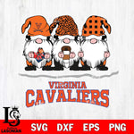 Virginia Cavaliers Gnomes Coffee Svg Eps Dxf Png File, Digital Download, Instant Download