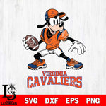 Virginia Cavaliers Goofy Disney, Svg Eps Dxf Png File, Digital Download