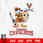 Virginia Cavaliers Jason Voorhees 12 Svg Eps Dxf Png File, Digital Download