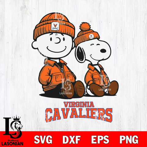 Virginia Cavaliers Snoopy Sport 6 Svg Eps Dxf Png File, Digital Download