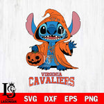 Virginia Cavaliers Stitch Horror Svg Eps Dxf Png File, NCAA svg, Digital Download, Instant Download