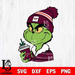 Virginia Tech Hokies Boujee Grinch Svg Eps Dxf Png File, Digital Download, Instant Download