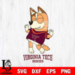 Virginia Tech Hokies Chilli Dance Sport Svg Eps Dxf Png File, Digital Download, Instant Download