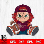 Virginia Tech Hokies Chucky Horror 11 Svg Eps Dxf Png File, NCAA svg, Digital Download, Instant Download