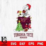 Virginia Tech Hokies Snoopy Sport 11 Svg Eps Dxf Png File, Digital Download