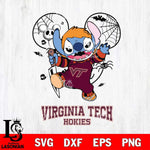 Virginia Tech Hokies Stitch Michael Halloween Svg Eps Dxf Png File, Digital Download, Instant Download