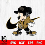 Wake Forest Demon Deacons Cool Mickey Mouse Svg Eps Dxf Png File, NCAA svg, Digital Download, Instant Download