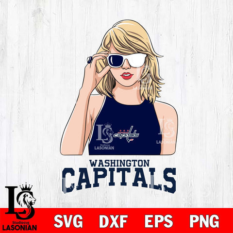 Washington Capitals And Taylor Swift Fan Svg Eps Dxf Png File, Digital Download, Instant Download