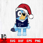 Washington Capitals Bluey Dog Christmas Svg Eps Dxf Png File, Digital Download, Instant Download