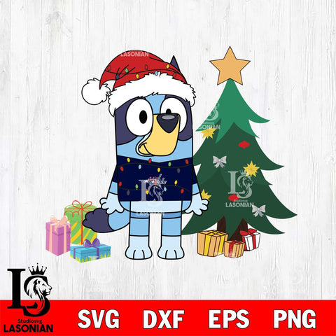 Washington Capitals Bluey Tree Christmas Svg Eps Dxf Png File, Digital Download, Instant Download